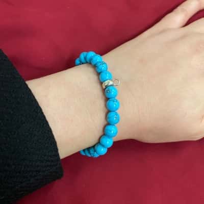 Womens Thomas Sabo Turquoise Coloured Bracelet 