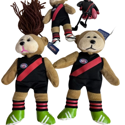 Essendon Bombers Beanie Kids, Keychain and ornament