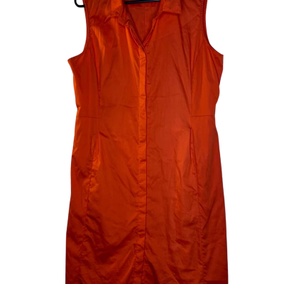Yarra Trail Womens  Size 14 Casual Dress Orange 