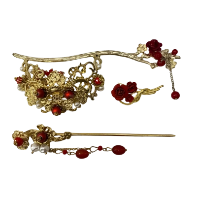  Womens Chinese Gold Colour Accessories 