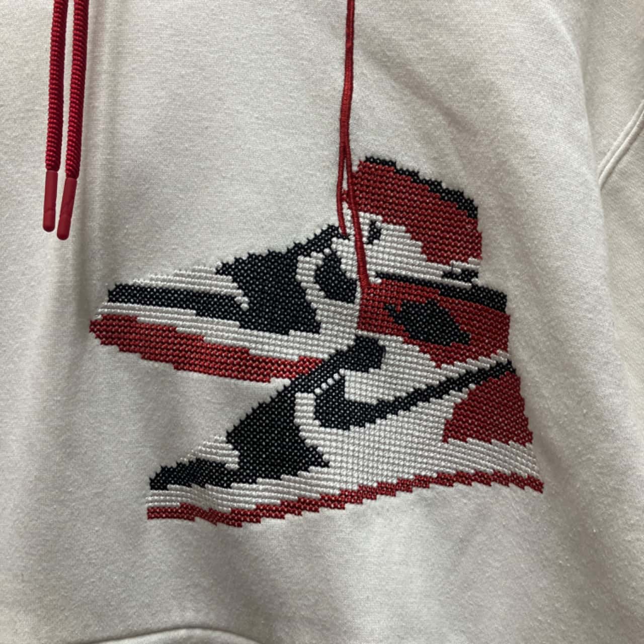 nike jordan embroidered aj1 hoodie