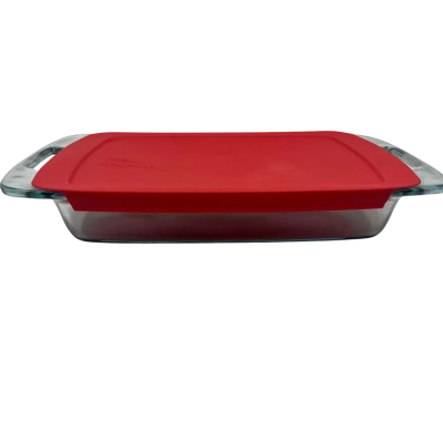 Pyrex Dish with Lid and Carry Bag