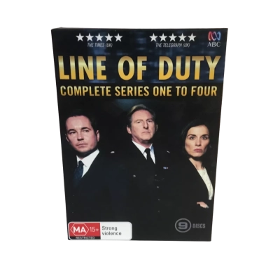 Line of Duty Complete Series One to For DVD Set