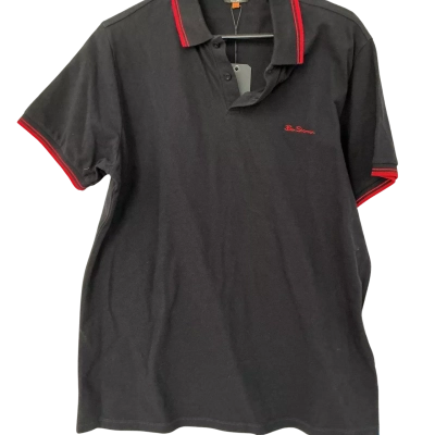 Ben Sherman Mens Size XXL Basic Polo With Double Tipping