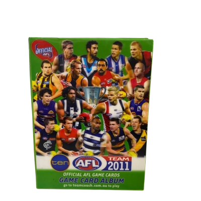 AFL Team 2011 Offical AFL Game Cards Binder 