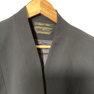 Perri Cutten Womens  Size 14 Suit Jacket Black  