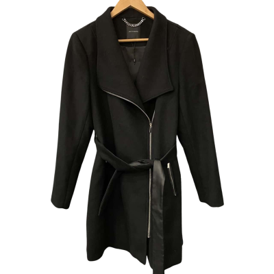 Portmans Womens Winter Coat Black size 14 