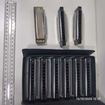 Harmonica Collection PreOwned 9pcs total 