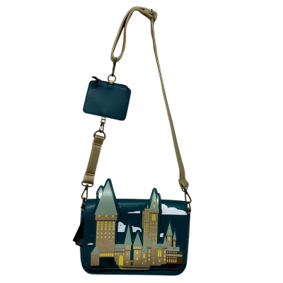 Loungefly Harry Potter - Hogwarts Womens Cross Body Bag Green 