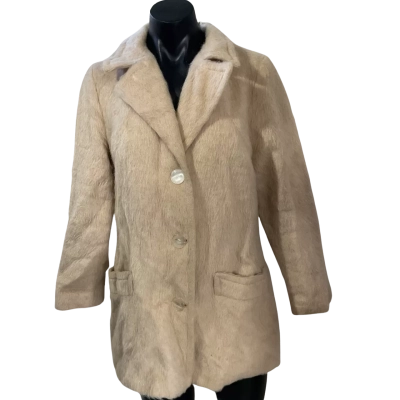 Vintage twin models mohair &wool  Size S Winter Jacket Cream 