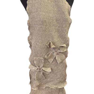 Gorgeous  Women's Flower detail Scarf  - One Size 