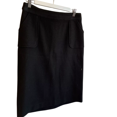 “See Saw” Womens  woollen skirt - Size M - Black  