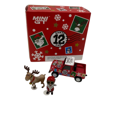 Mini GT Land Rover Defender 90 Pickup 2021 Christmas Edition 