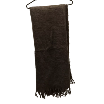 Morgan and Finch Chocolate Mohair Coloured Throw Rug Australia