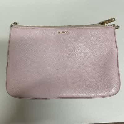 Mimco Womens Handbag Gold / Pink  