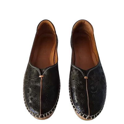 Diana Ferrari Womens  Size 38 Black  Loafers 