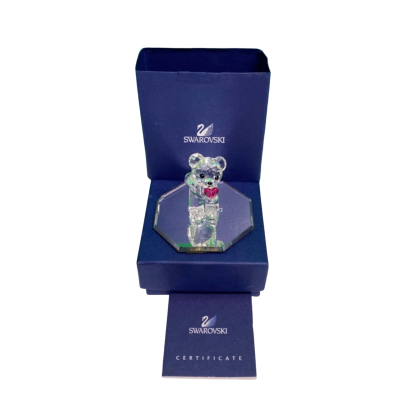 Swarovski Crystal "Blowing Kisses Kris Bear" Figurine #1016623