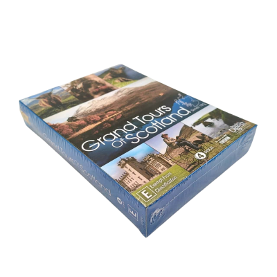 New Sealed Pack Reader's Digest Grand Tours Of Scotland 4 DVD Set