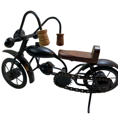Home Decor Iron Metal Crafted Beautiful Finger Bike | Table Decor Gifts Vehicle