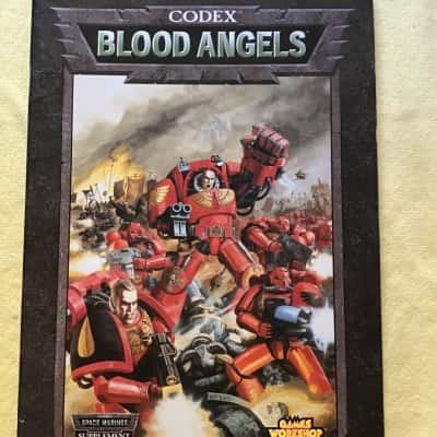 Warhammer 40,000 - Codex: Blood Angels expansion book by Gav Thorpe