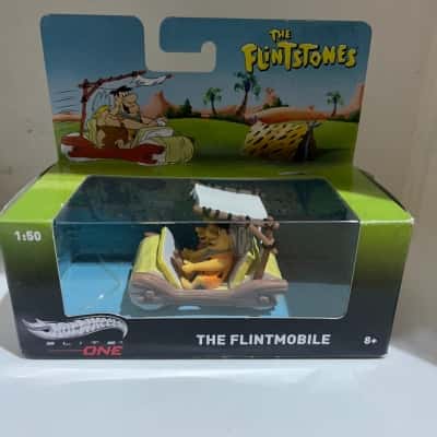 Hot Wheels "The Flintmobile" Flintstones car