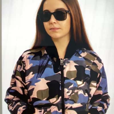 New Guard Mini Bomber Jacket Black  / Pink Size 12 