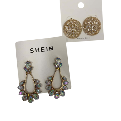 Shein Women's Blinky Earrings 2Pairs BNWT