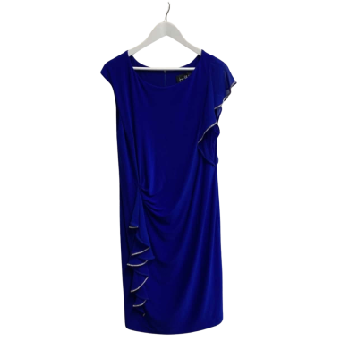 JOSEPH RIBKOFF Womens  Size 20 Maxi Dress / Sleeveless Dress Blue  