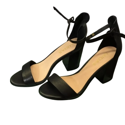 Midas Womens  Size 38 Heels Black  