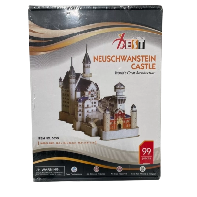 Neuschwanstein Castle 3D Model New in Box
