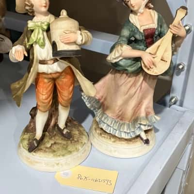  Vintage Andrea by Sadek. Boy with bird cage 