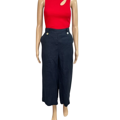 Blue Illusion women’s culotte pants