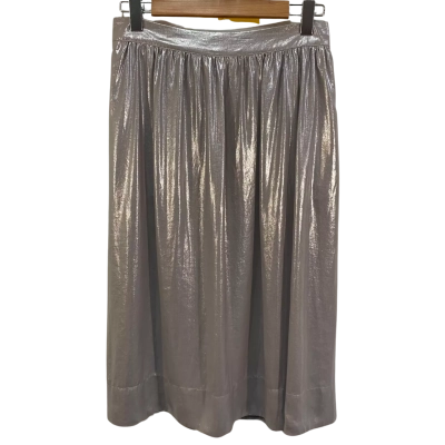 BNWT Sussan Womens Size 8 Silver Skirt