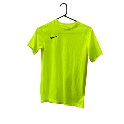 Unisex Nike size M sports shirt fluro yellow