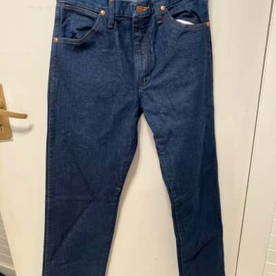 Wrangler Mens  Size 29 Straight Leg Jeans Navy Blue 