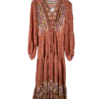 Salty Bright Zoe Floral Boho Dress – Size 8