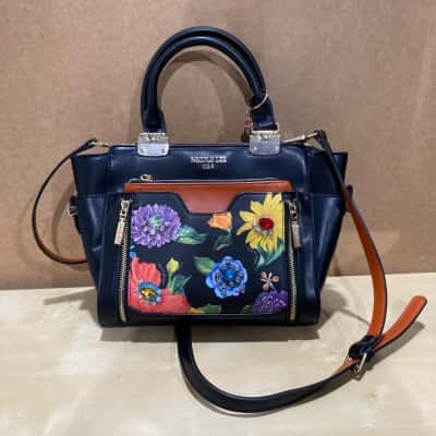 Nicole Lee USA Embellishments  Floral Handbag Womens Black / Brown / Floral 