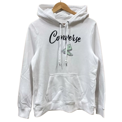Converse Kids White Hoodie Size M