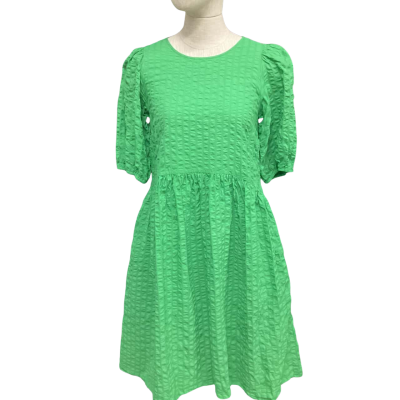 Gorman  Size 4 Short Sleeve Dress  With Pockets Green 