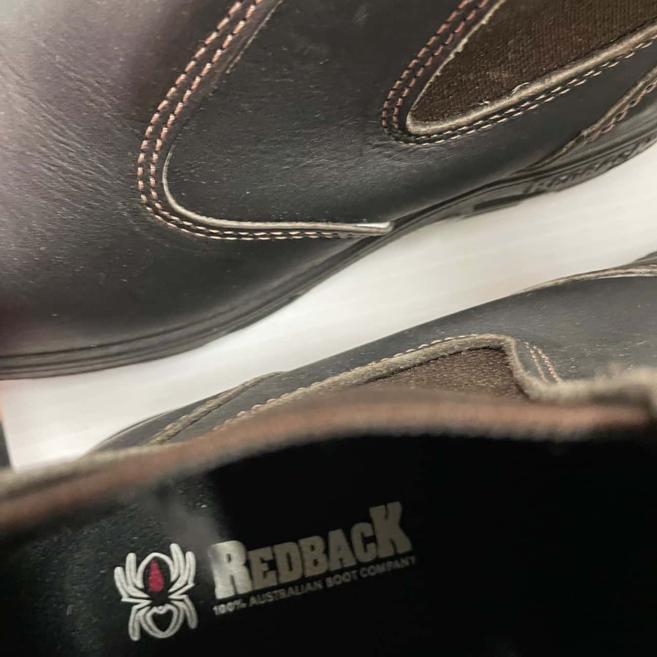 Redback Mens Size 10.5 Boots Black (s)