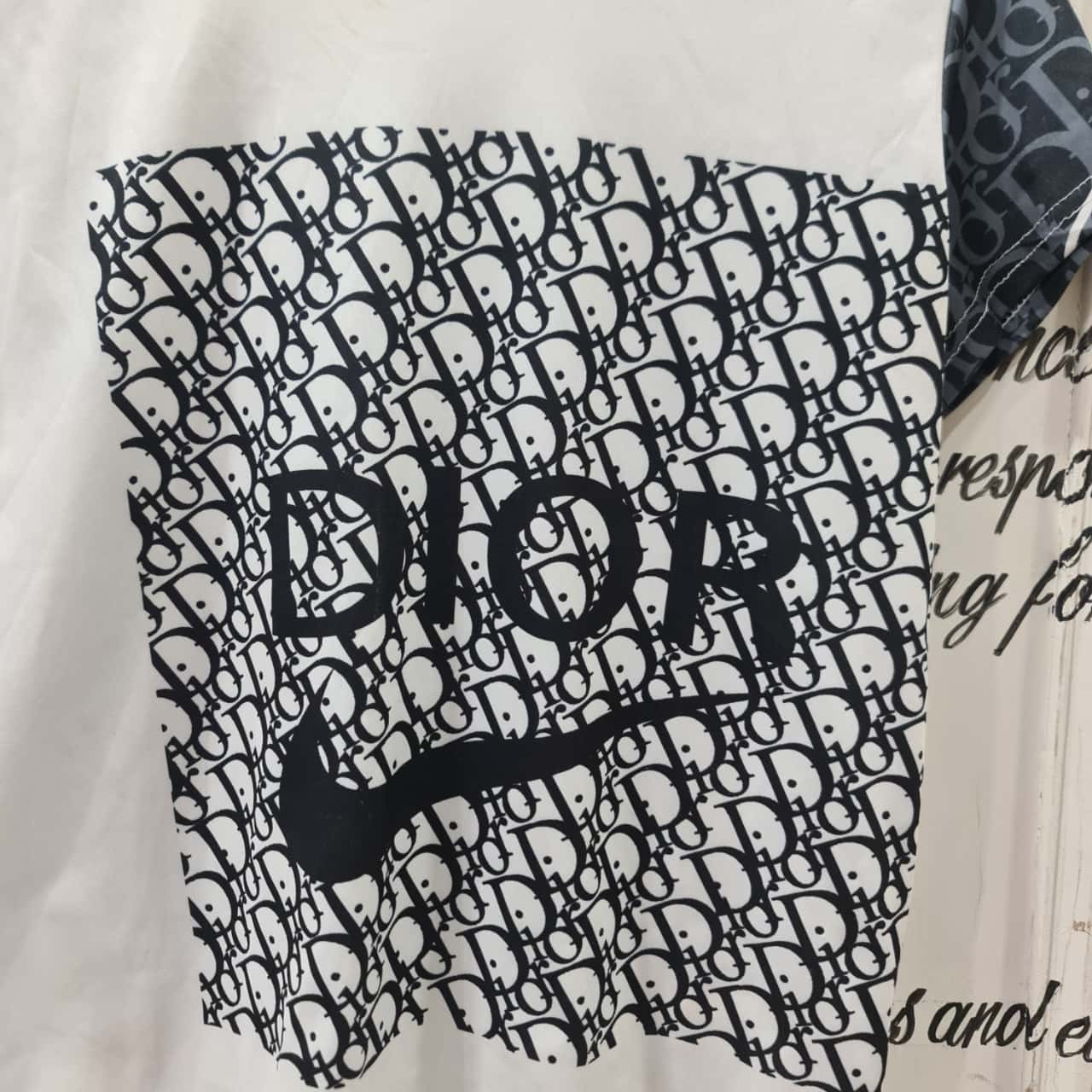 christian dior nike shirt