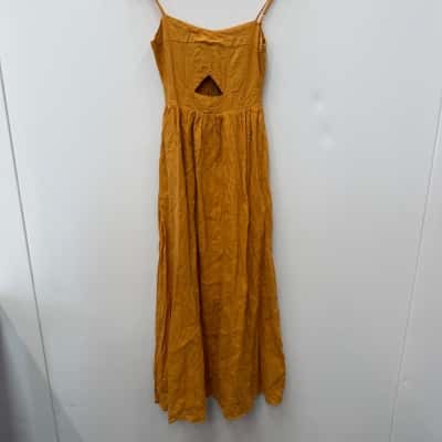 Dissh Cut Out Midi Dress - Size 6