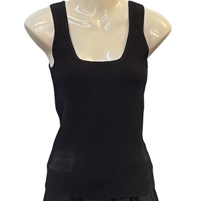 Forcast Womens  Size S Sleeveless Top / Tank Top Black  