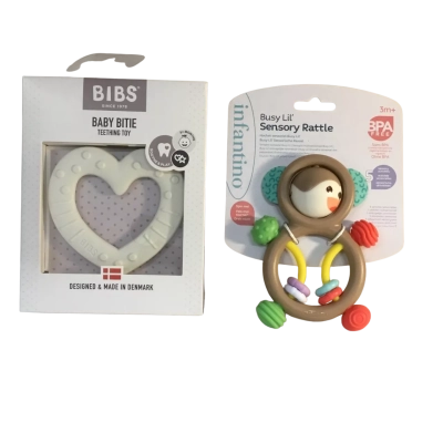 BN Baby Teething Toy and Sensory Rattle 