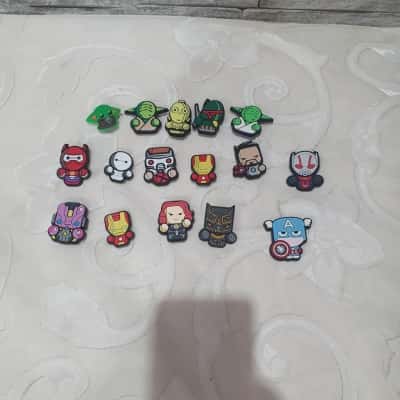 Marvel & Star Wars Themed Shoe Charms