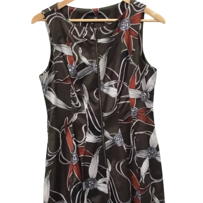 Cue  women’s dress  Size 12 Floral / Green 