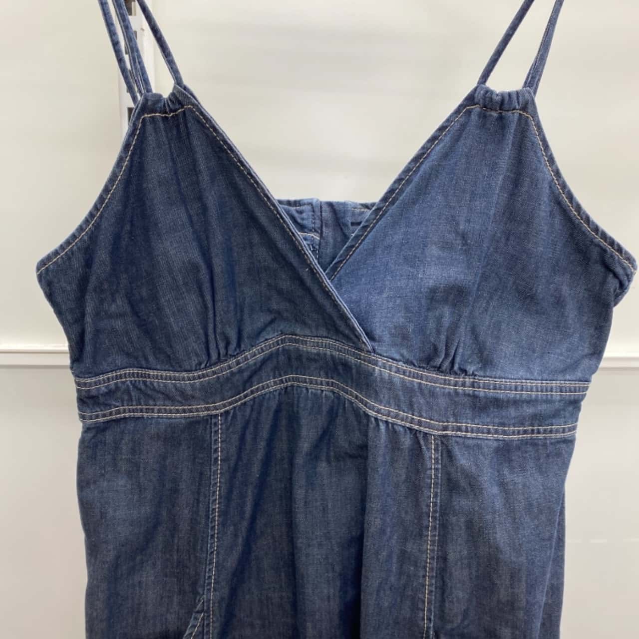 Jag Jeans Womens Size 16 Midi Dress / Sleeveless Dress Blue (s)