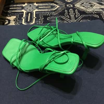Therapy Stiletto Heel Size 8 Green 