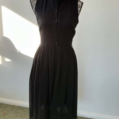 ASOS Womens  Size 8 Formal Dress Black  