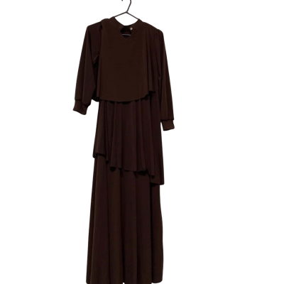 BNWT Ozmah Womens Abaya Hass Dress Size 2 Brown 